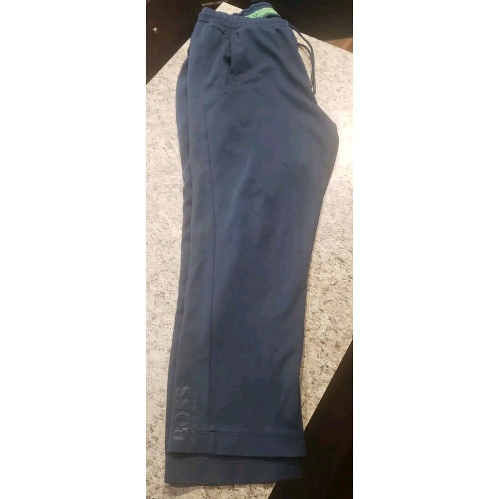 Hugo Boss Men's Navy Blue Joggers Size XL Sweatpants, Excellent  Used Condition
